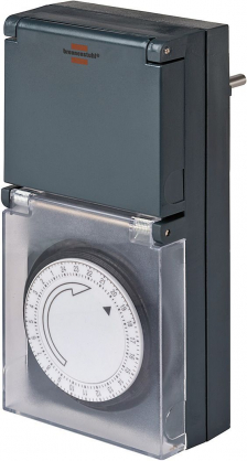 Mechanical timer MZ 44 EN IP44 Black