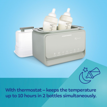 Bottle Warmer and Sterilizer with Thermostat and Llamp 7in1 12/ 218