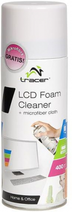 LCD Foam Cleaner + microfiber cloth 400ml 42106