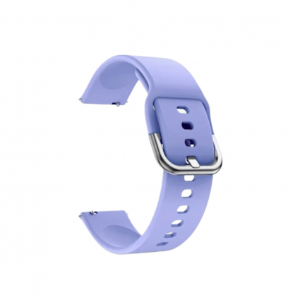 Silicone strap for Samsung Galaxy Watch with width 22mm Purple