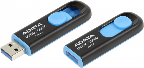 128GB USB 3.0 DashDrive UV128 Blue AUV128-128G-RBE