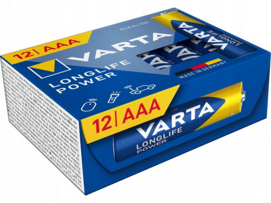LongLife Power LR03 AAA 1250mAh 12pcs