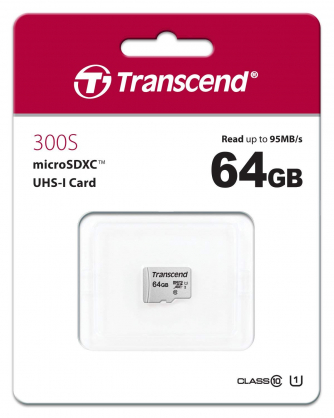 300S/ 64GB Micro SDXC Class 10