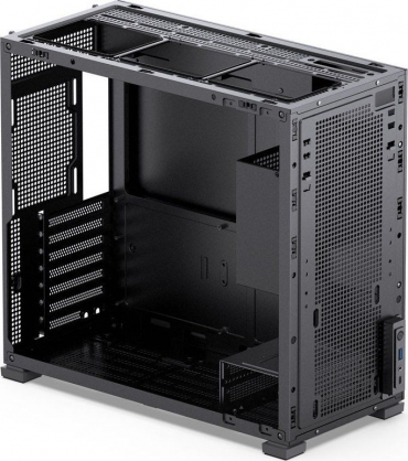 D41 Mesh Tempered Glass Black