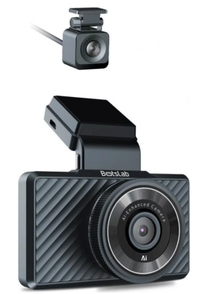 Botslab Dash + Rear Camera G500H Pro, 3K, GPS, Wi-Fi, 3inch LCD, black