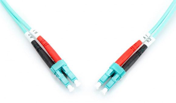 Fiber Optic Multimode Patch Cord LC to LC OM3 50/ 125 µ 5m