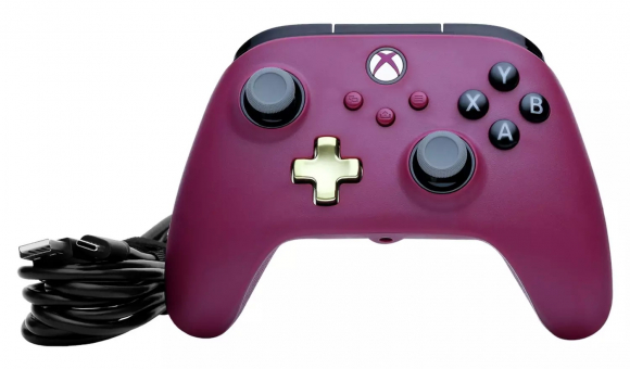 Advantage Plus Wired Controller (XBGP0481-01) Ruby Wine