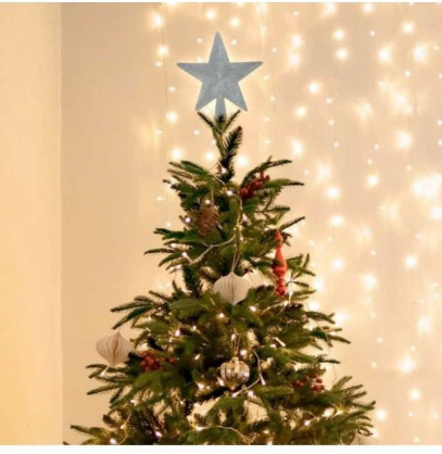 Star Glitter Silver