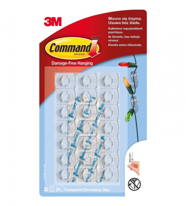 COMMAND W17026 DECORATINGCORD CLIP