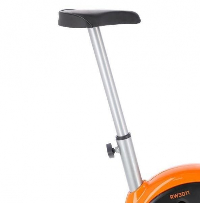 Rower stacjonarny One Fitness RW3011 mechaniczny srebrno-pomarańczowy