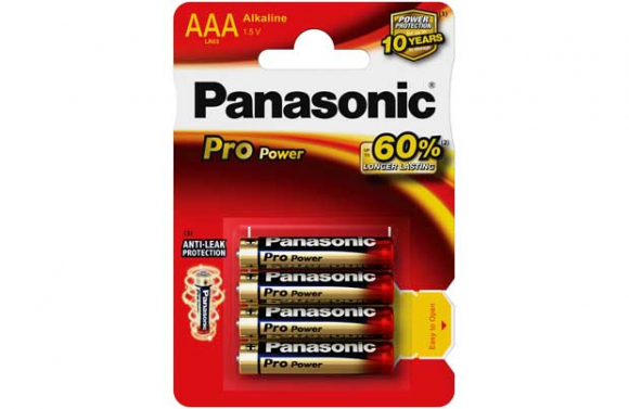 PRO POWER GOLD Alkaline AAA (LR03PPG), 4-pack