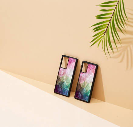 "Case Galaxy Note 20 Ultra" Water Flower Black