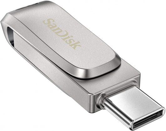 64GB Ultra Dual Drive Luxe USB 3.1/ USB-C Silver