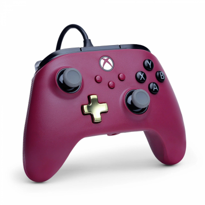 Advantage Plus Wired Controller (XBGP0481-01) Ruby Wine