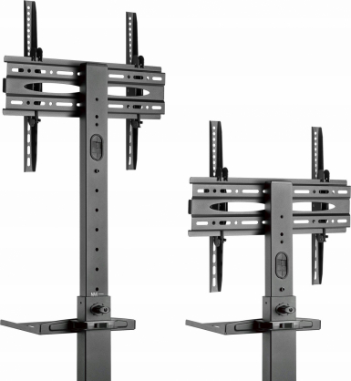 Mobile TV Mount Stand with Shelf
