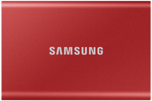 T7 500GB USB 3.2 Metallic Red MU-PC500R/ WW