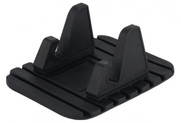 Silicone Car Phone Holder Black