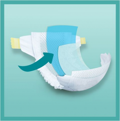 Active Baby Nappies, Size 4, 180 Diapers, 9kg-14kg