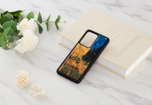 "SmartPhone case Samsung Galaxy S20 Ultra" Cafe Terrace Black