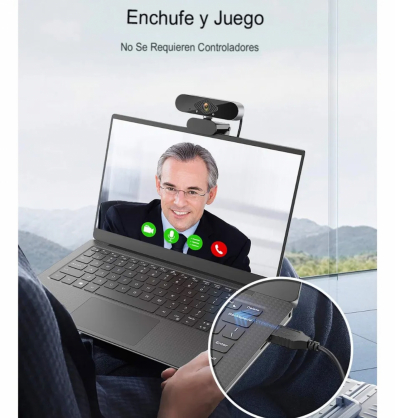 Universal Full HD PC Video Webcam 1080p with built-in mic