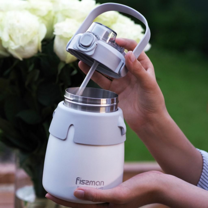 9864 Vakuum Flask 800ml Grey