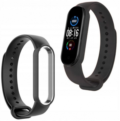 WYP Silicone Strap Xiaomi Mi Band 7 Black