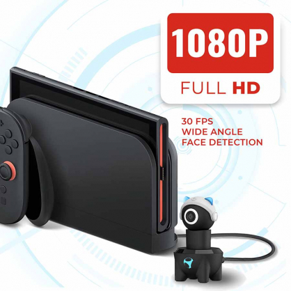 Playcam 1080 2in1 HD Mini Camera For Nintendo Switch Blue
