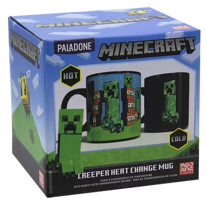 Minecraft Creeper Heat Change Mug
