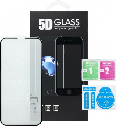 5D Full Glue Tempered Glass Xiaomi Redmi Note 14 Pro 5G Black