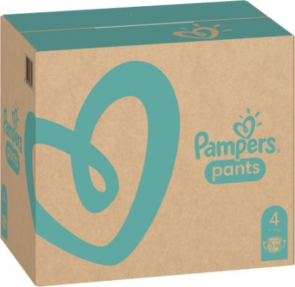 Pants Size 4, 176 Nappies, 9kg - 15kg