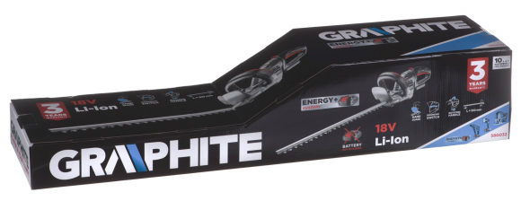 Hedge trimmer 510 mm Graphite ENERGY+ 18V without battery