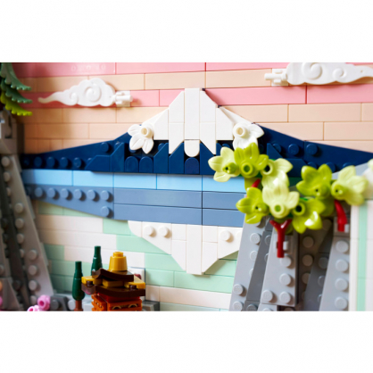 31218 Japanese Cherry Blossom Landscape
