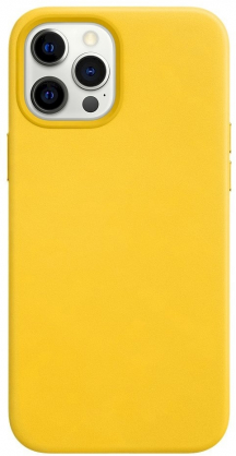 "Eco Leather Case iPhone 12 / 12 Pro" Yellow