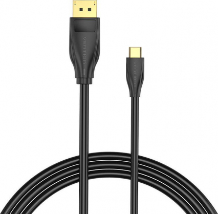 USB-C to DisplayPort 8K HD Cable 2m (Black)