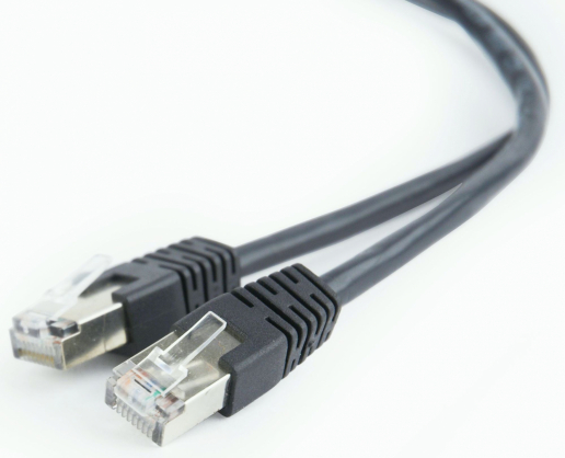 PP12-2M/ BK FTP Cat5e Patch Cord 2m Black