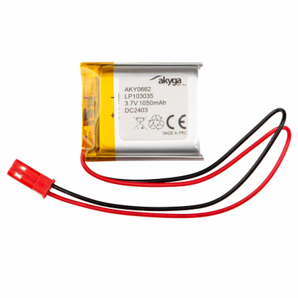 Lithium Polymer Battery AKY0662 LP103035 Li-Po 3.7V|105