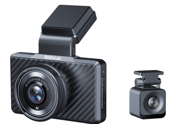 Botslab Dash + Rear Camera G500H Pro, 3K, GPS, Wi-Fi, 3inch LCD, black