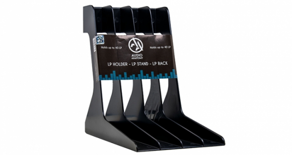 Vinyl record stand black