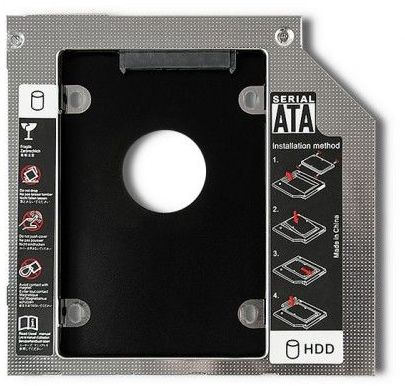 Packet for second drive 2.5 HDD 9,5mm