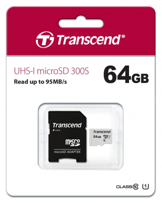 300S 64GB Micro SDXC Сlass 10