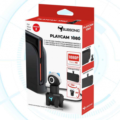Playcam 1080 2in1 HD Mini Camera For Nintendo Switch Blue