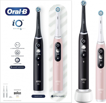 iO6 Duo Black/ Pink Sand