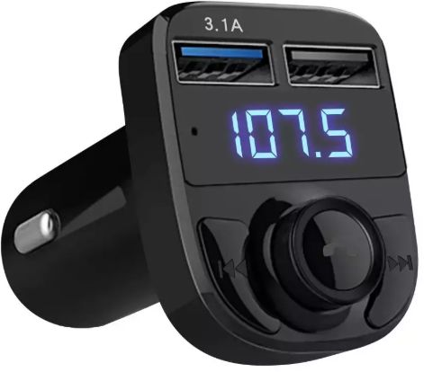 FM Car Transmitter USB/ SD Black