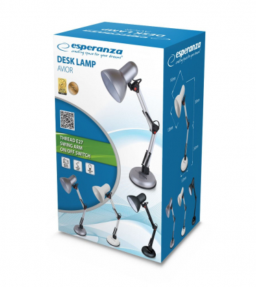 Esperanza ELD112K desk lamp Black