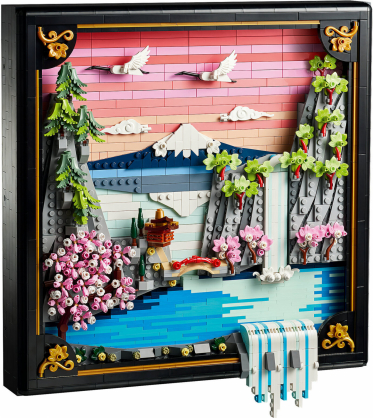 31218 Japanese Cherry Blossom Landscape
