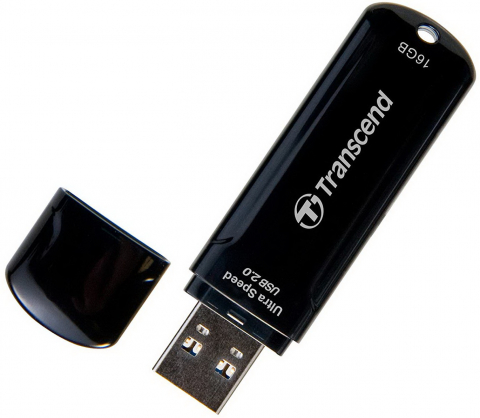 16GB Jetflash 600 USB 2.0 Black