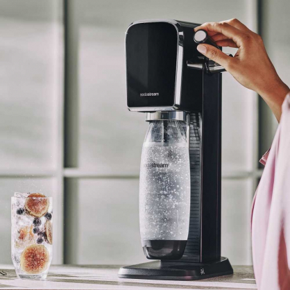 Sodastream Art Saturator + 1 bottle + gas Black