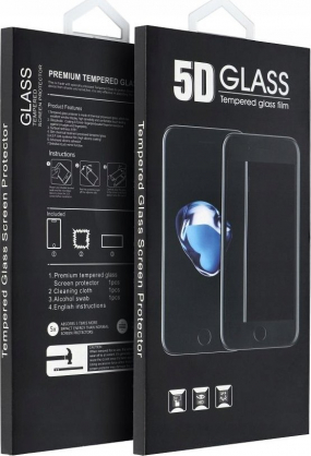 5D Full Glue Tempered Glass Xiaomi Redmi Note 14 Pro 5G Black