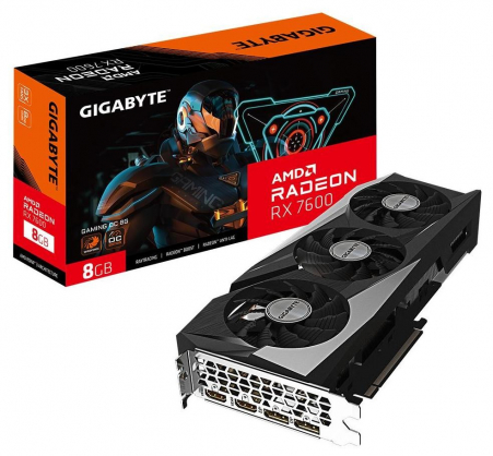 Radeon RX 7600 Gaming OC 8GB GDDR6 128bit
