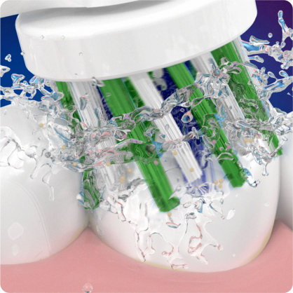 EB50-8 Cross Action Clean Maximiser 8pcs. White